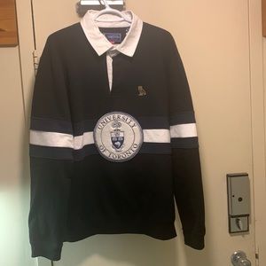 OVO uoft 2022 collab rugby polo shirt